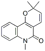 Structure of 2,2,6-Trimethyl-2,6-dihydro-5H-pyrano[3,2-c]quinoline-5-one