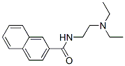 N-[2-(Diethylamino)ethyl]-2-naphthalenecarboxamide结构式