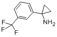 Structure of 1-(3-(TRIFLUOROMETHYL)PHENYL)CYCLOPROPANAMINE