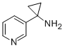 Structure of 1-PYRIDIN-3-YL-CYCLOPROPYLAMINE