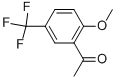Structure of 1-(2-Methoxy-5-trifluoromethylphenyl)ethanone
