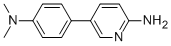 Structure of 5-[4-(dimethylamino)phenyl]pyridin-2-amine