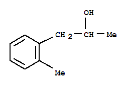 Structure of Benzeneethanol, a,2-dimethyl-