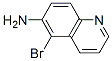 Structure of 6-Quinolinamine,5-bromo-(9CI)