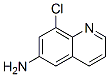 6-氨基-8-氯喹啉结构式