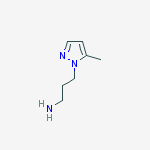 Structure of 3-(5-Methyl-1H-pyrazol-1-yl)propan-1-amine