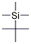 Structure of tert-butyl(trimethyl)silane