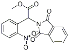Structure of 1,3-Dihydro-alpha-(2-nitrophenyl)-1,3-dioxo-,2H-isoindole-2-acetic acid methyl ester