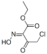 Structure of ethyl 4-chloro-2-(hydroxyimino)-3-oxobutyrate