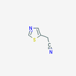 Structure of 1,3-thiazol-5-ylacetonitrile