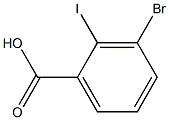 Structure of 3-BroMo-2-iodobenzoic acid