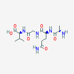 Structure of L-Valine, L-alanyl-L-glutaminylglycyl-