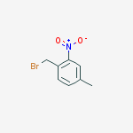 Structure of 1-(Bromomethyl)-4-methyl-2-nitrobenzene