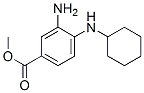 Structure of 3-AMINO-4-(CYCLOHEXYLAMINO) BENZOIC ACID METHYL ESTER