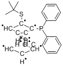 Structure of (RP)-2-(TERT-BUTYLTHIO)-1-(DIPHENYLPHOS&