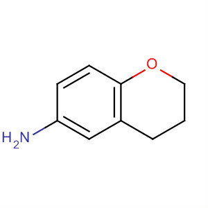 Structure of 2H-1-Benzopyran-6-amine, 3,4-dihydro-