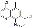 4,7-二氯-5-甲基-1,10-菲咯啉结构式