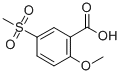 Structure of 2-Methoxy-5-(methylsulfonyl)benzoic acid