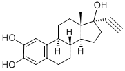 Structure of 2-hydroxyethynylestradiol