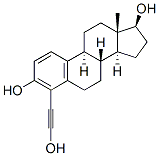 Structure of 4-hydroxyethynylestradiol