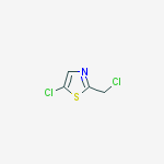 Structure of 2-chloro-5-(chloromethyl)-1,3-thiazole