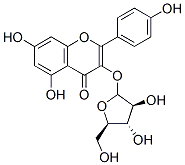 Structure of Kaempferol 3-arabinofuranoside