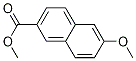 Structure of 2-Naphthalenecarboxylic acid, 6-methoxy-, methyl ester