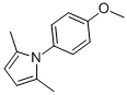 Structure of 1-(4-METHOXYPHENYL)-2,5-DIMETHYLPYRROLE