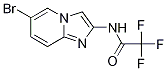 Structure of N-(6-BroMoiMidazo[1,2-a]pyridin-2-yl)-2,2,2-trifluoroacetaMide