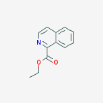Structure of ethyl isoquinoline-1-carboxylate