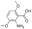 2-amino-3,6-dimethoxybenzoic acid结构式