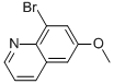 8-BROMO-6-METHOXYQUINOLINE结构式