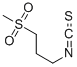 1-isothiocyanato-3-(methylsulfonyl)propane结构式