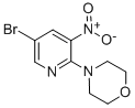 Structure of 4-(5-BROMO-3-NITRO-PYRIDIN-2-YL)-MORPHOLINE