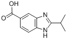 Structure of 2-ISOPROPYL-1H-BENZOIMIDAZOLE-5-CARBOXYLIC ACID
