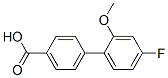 4-(4-Fluoro-2-methoxyphenyl)benzoic acid结构式