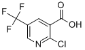 Structure of 2-Chloro-5-(trifluoromethyl)-3-pyridinecarboxylic acid
