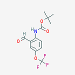 Structure of tert-Butyl 2-formyl-4-(trifluoromethoxy)-phenylcarbamate