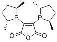 Structure of (-)-2,3-BIS[(2R,5R)-2,5-DIMETHYLPHOSPHOLANYL]MALEIC ANHYDRIDE