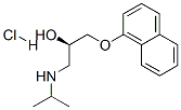 Structure of R(+)-PROPRANOLOL HCL