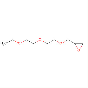 Structure of Oxirane, [[2-(2-ethoxyethoxy)ethoxy]methyl]-