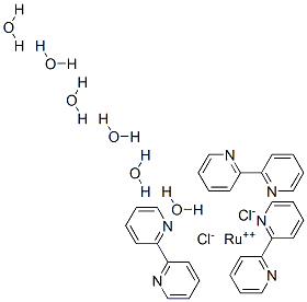 Structure of TRIS(2,2-BIPYRIDYL)RUTHENIUM(II) CHLORIDE HEXAHYDRATE