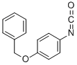 Structure of 4-BENZYLOXYPHENYL ISOCYANATE