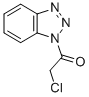 Structure of 1-(ALPHA-CHLOROACETYL)-1H-BENZOTRIAZOLE