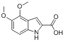 Structure of 4,5-DIMETHOXY-1H-INDOLE-2-CARBOXYLIC ACID
