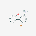 Structure of 1-bromo-4-amino-dibenzofuran