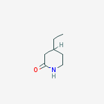 4-ethyl-2-Piperidinone结构式