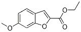 Structure of ethyl 6-methoxybenzofuran-2-carboxylate