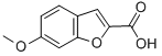Structure of 6-METHOXY-BENZOFURAN-2-CARBOXYLIC ACID