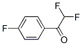 Structure of ETHANONE,2,2-DIFLUORO-1-(4-FLUOROPHENYL)-